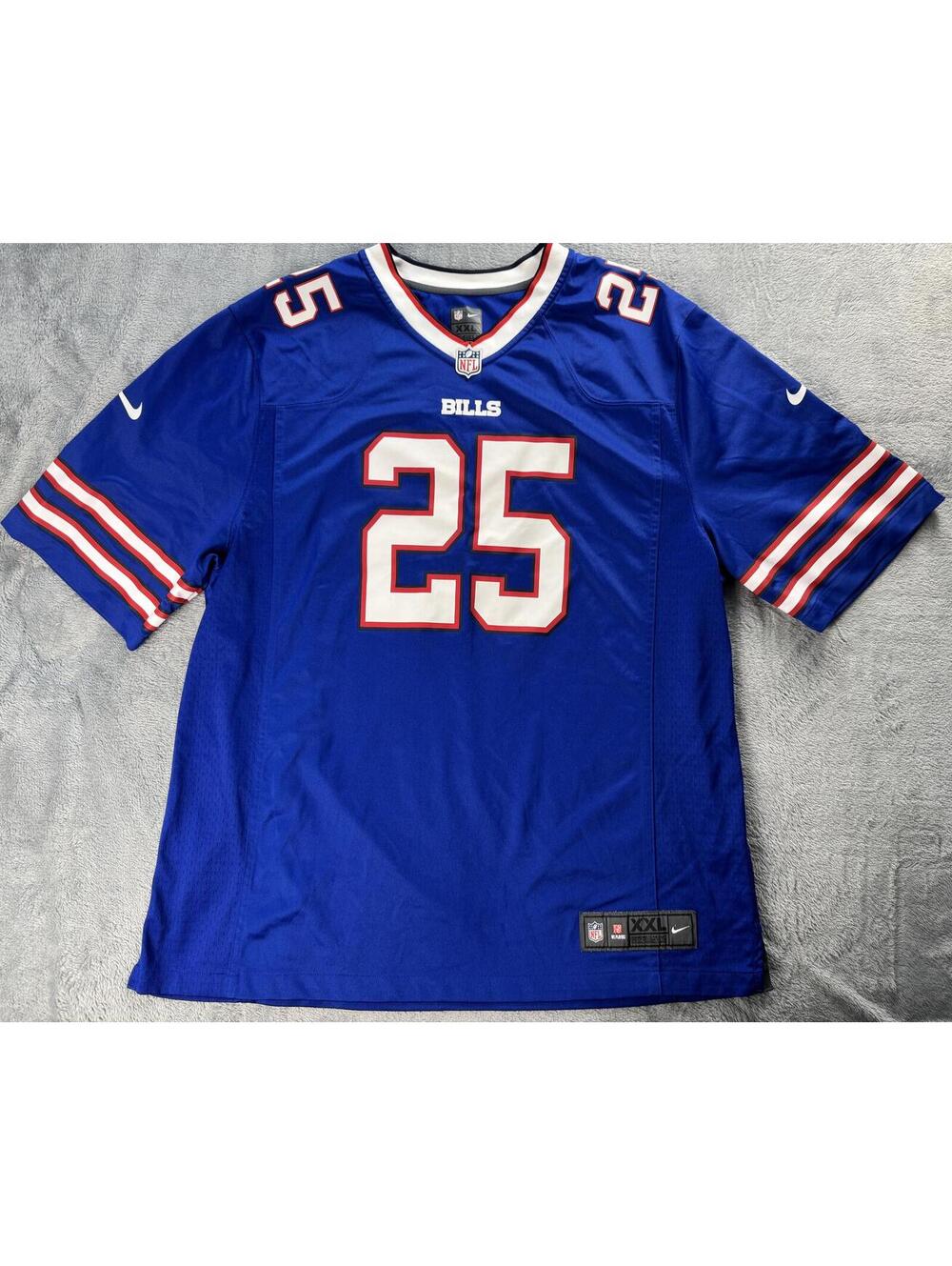 LeSean McCoy Buffalo Bills Men's Blue Nike Vapor Untouchable NFL Game Jersey XXL